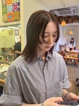 キサイ バズ(kisai BUZZ) kisaiBUZZ*鈴木映美 ミディアム/レイヤーカット/ブラウン