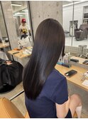 Ribbon Straight×艶感美容液care【表参道/髪質改善】
