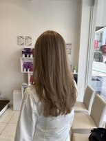 アッシュ 中目黒店(Ash) ミルクティーベージュ×レイヤーカット