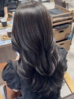 リンクエン(Link enn)&nbsp;【フォギーブラウン】艶カラー/髪質改善/透明感カラー