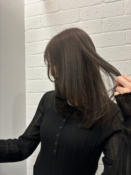 ノーム バイ アウラ(norm. by aura) オリーブベージュ透明感カラーダブルカラーブリーチなし