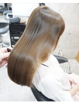 ヘアテリア リュウ 大塚(hair teria ryu) ロングレイヤー/ミルクブラウン