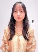 レイヤーカット/艶髪/ロングレイヤー/顔周りカット