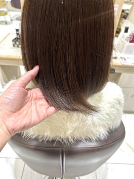 カペリベラ CapelliBella 香里園店 髪質改善カラー/マロンブラウン/ダークブラウン