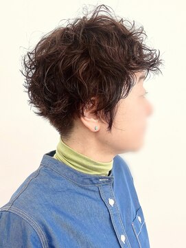 モリオフロムロンドン 松戸店(Morio from London) 【松戸 アイダ】くせ毛ショートヘア/パーマ風マッシュショート
