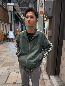 ハイセンス(HISENSE) メンズカットピンパーマスパイキーショートメンズショート【GIA