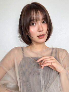 ファナ(fha-na) ☆切りっぱなしスタイル ミディアムレイヤー☆
