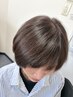 艶カラー＋髪質改善プレミアムトリートメント＋スタイリング