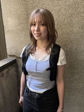 ハル ヘアスタジオ(haRu hair studio) ベージュカラー