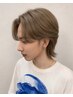 【白髪染め】メンズカット+オーガニックカラー+3stepTR　￥11000