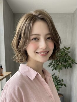 マーレ(MARLE./)の写真/カット＋カラー（9,790）[ブリーチ/ダブルカラー/ボブ/レイヤーカット/インナーカラー/前髪カット]相談可