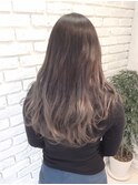 グレージュカラーダブルカラービタミンカラーくびれヘア池袋