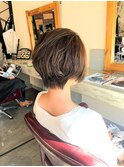 ショート+パーマ