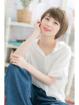 ヘアアンドビューティー ミック(Hair & Beauty miq) ナチュかわ☆小顔アシメショート
