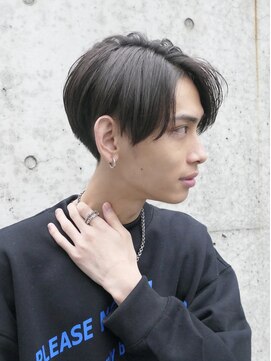 フィフス(fifth) コンマヘア ソフトツーブロック トランクスヘア 前下がりヘア