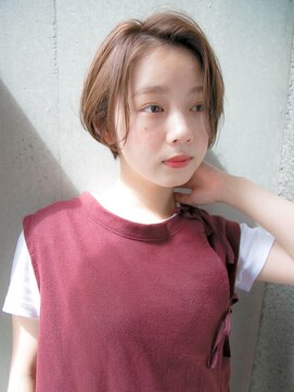 リリアン 表参道(relian) 大人かわいいセンターパートショート☆relian表参道