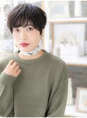 *mod's越谷*大人かわいい黒髪ふんわりショートa