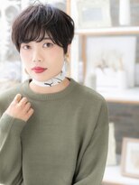 モッズヘア 越谷(mod's hair)&nbsp;*mod's越谷*大人かわいい黒髪ふんわりショートa