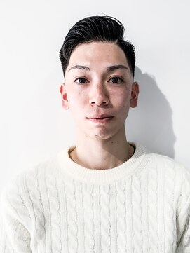 フジヤマ バーバー ショップ(FUJIYAMA BARBER SHOP) ショートレイヤーソフトツーブロック ビジカジ