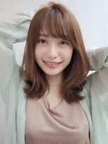 エニタイム(Anytime)&nbsp;クビレ外ハネミディ／シアーカラー