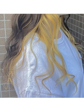 ソルト(Salt) ペールイエローインナーカラー