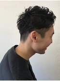 2ブロックパーマstyle