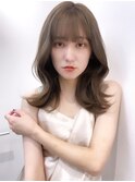 【YU_KA】ぱっつん前髪+チョコレートカラー/博多美容室