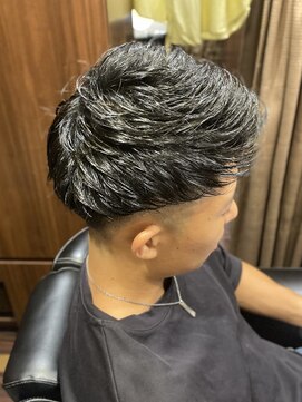 ヒロギンザ 青山店(HIRO GINZA) フェード『ジェットモヒカン』