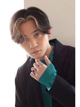 ソイクフ 高田馬場店(SOY-KUFU) MEN'S HAIRカルマパーマのアッシュブラック