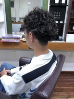 プラッキー(PLUCKY) メリハリツーブロックパーマ