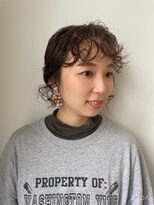 ガリカ 博多(Gallica)&nbsp;【石河安奈】大人かわいいくせ毛風パーマ無造作おくれ毛抜け感