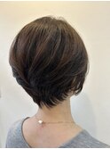 大人カッコいい20代30代40代「スッキリめりはりショート」