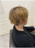 【Factory5やまぐち】ショート＋パーマ