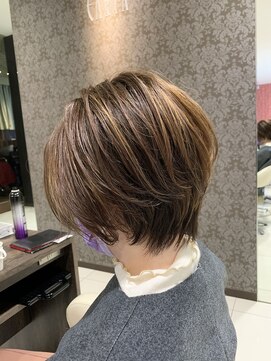 アース 三木店(HAIR & MAKE EARTH) 20代30代40代似合わせ小顔アップスタイルチュラル透明感カラー