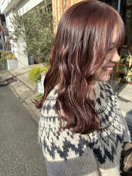 へアサロンアンドカフェガーデン(hair salon&cafe GARDEN) 美髪カラー/髪質改善トリートメント/ピンクブラウン