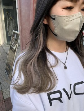 ボアップ(boappu) #プルシールエクステ#インナーカラー