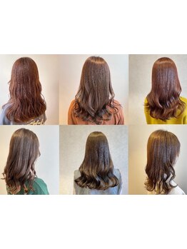 髪質改善で話題の酸熱TRもご用意！気になる髪質の悩みを解決へ…悩みに合った豊富なTRをご提供！