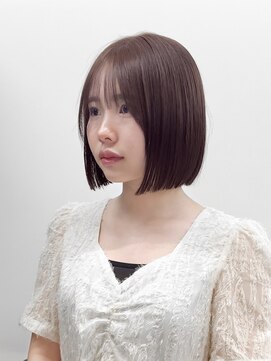 ロンド ブランシュ 錦糸町北口(Lond blanche) 前髪アンブレラカラーこなれミディイメチェンウェーブパーマ