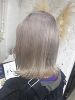 リア(riah) ハイライトダブルカラーレイヤーカット韓国ヘア