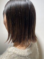 ヘアーベル(HAIR.Belle)&nbsp;裾カラー切りっぱなしボブ