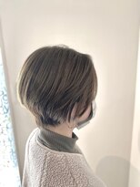 エムエーヘアースタジオ(M/A hair studio.) ショートヘア◎カーキグレージュ