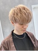 ◎ブロンドハイトーンカラーデザインカラーアンブレラカラー金髪