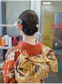 振袖ヘアセット
