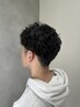 【 メンズパーマ 】スタンダードカット＋プレミアムパーマ　￥16,220→15.000