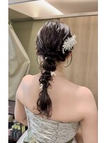 アウラ(AURA)&nbsp;◎編みおろしヘアスタイル