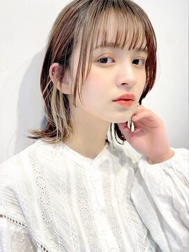 ソト 銀座(soto.) ハイライトカラー/くびれヘア/レイヤーパーマ/ミニボブ[銀座]