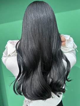 アンジェリカ バイ マジョラム(ANGELICA by marjoram) ブルーブラック × 水素 【SHIHO】