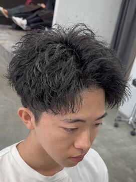 エデアンホンテン メンズサロン(EDEAN 本店 （旧：EDEAN 上通）) 熊本メンズサロンアップバングショートスパイキーショート