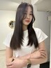 夏のキャンペーン【13200円引き】カット+髪質改善ストレート+透明感カラー+TR