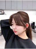 【sayakaスタイル】20代30代40代◎小顔韓国くびれヘア